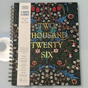 NWT Orange Circle Studio 17-Month Planner